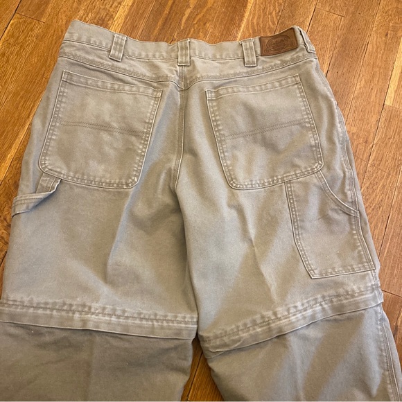 Cabela’s Jeans Cabelas Mens Convertible Pants Size 35x3 Canvas Tan